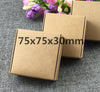50pcs/lot Kraft Paper Gift Packing Boxes - Exinoz