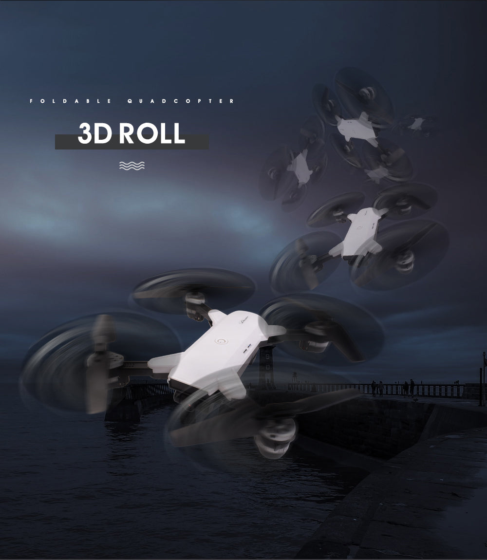 Fordable Selfie Drone With WIFI FPV Camera RC Drone 6-Axis RC - Exinoz