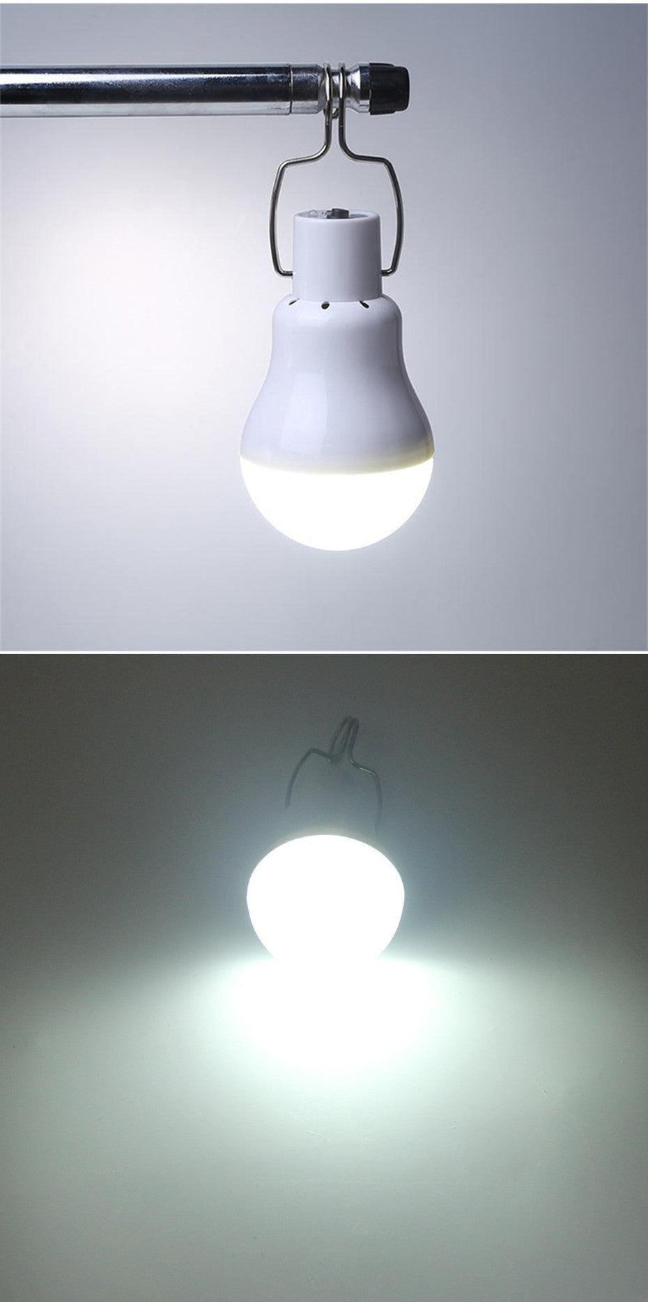 Solar panel LED Bulb - Exinoz