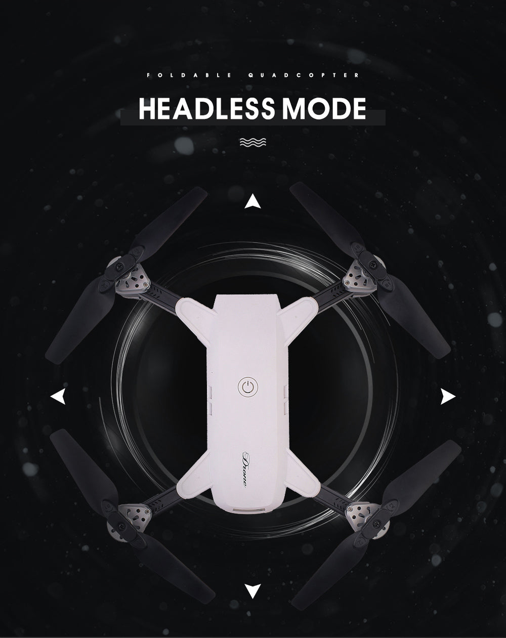 Fordable Selfie Drone With WIFI FPV Camera RC Drone 6-Axis RC - Exinoz