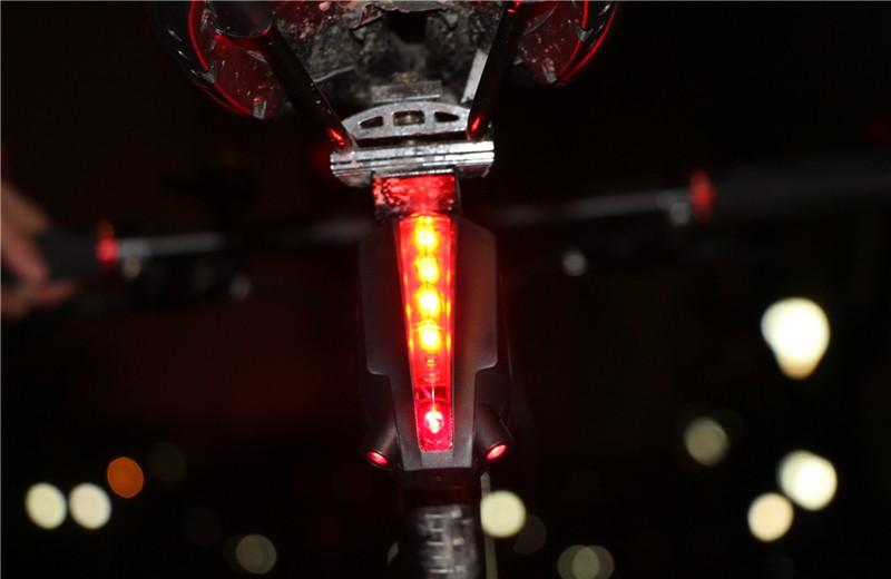 Bicycle Rear LED Flashing Lamp - Exinoz