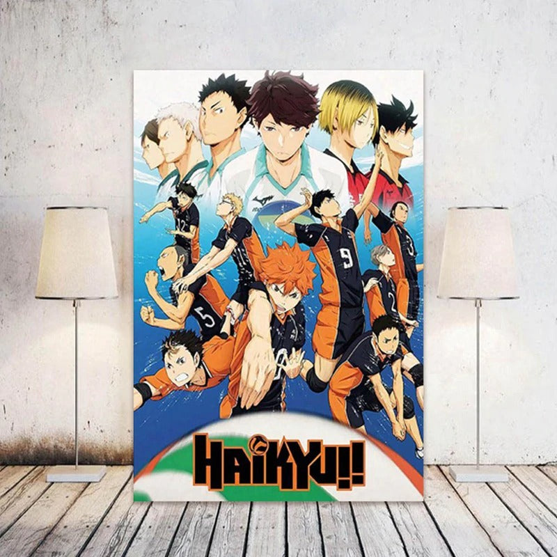 Haikyuu Wallpaper Poster (From the Haikyu!! Series ハイキュー!!)