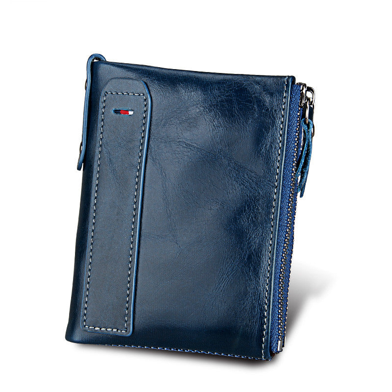 Genuine Leather RFID Blocking Wallets - Exinoz