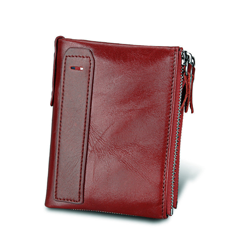 Genuine Leather RFID Blocking Wallets - Exinoz