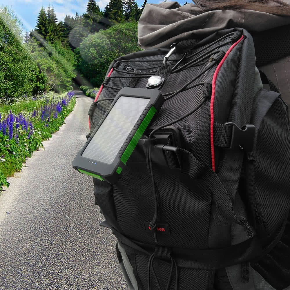 Waterproof Solar PowerBank - Exinoz