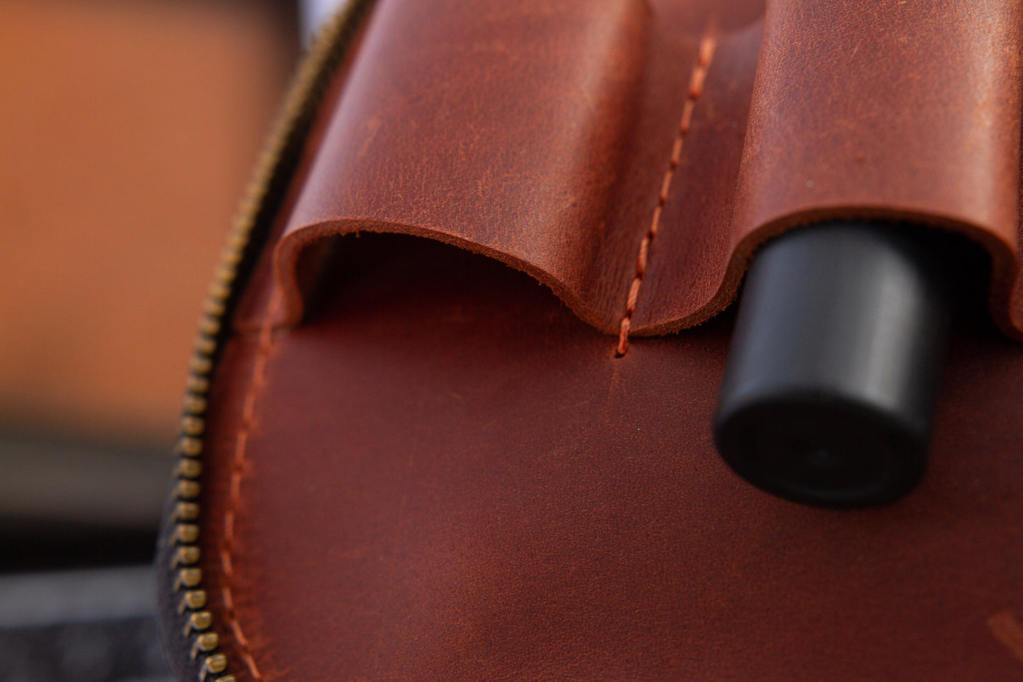 Exinoz Leather Tech Organizer Kit | Stores and Protects your Devices and Accessories I Perfect Fit & Elegant Design [Brown] - Exinoz