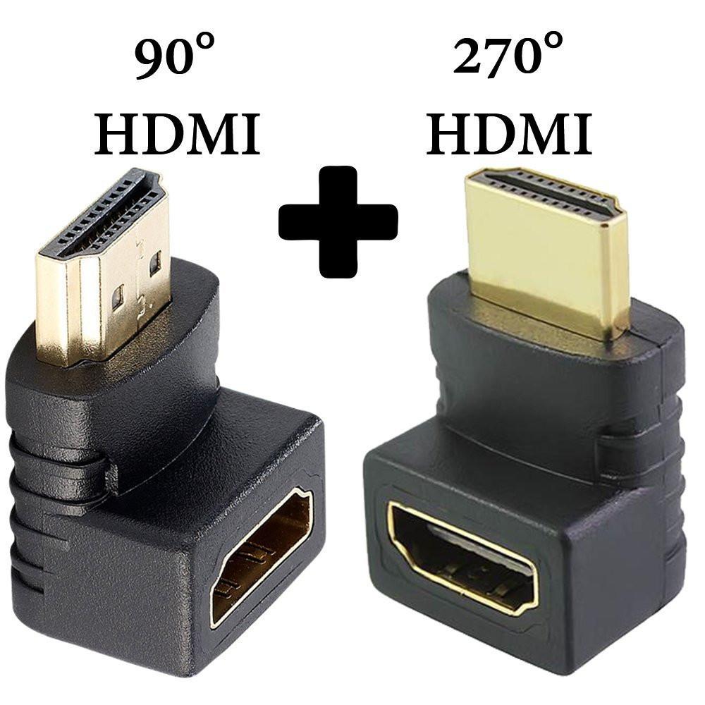 Exinoz HDMI Adapter Kit (90 Degree and 270 Degree) - Exinoz
