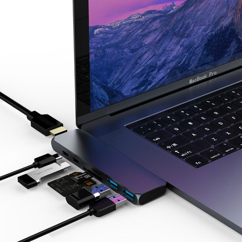 USB-C Hub for MacBook Pro/Air - Exinoz