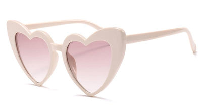 Cat Eye Heart Shape Sun Glasses for Women - Exinoz