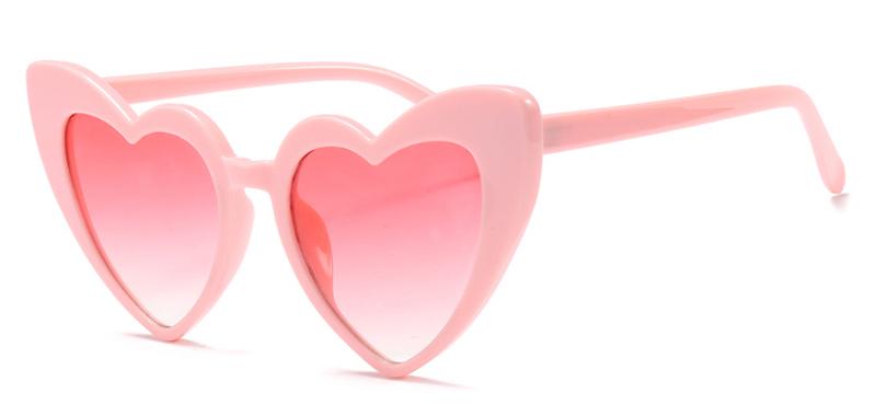 Cat Eye Heart Shape Sun Glasses for Women - Exinoz