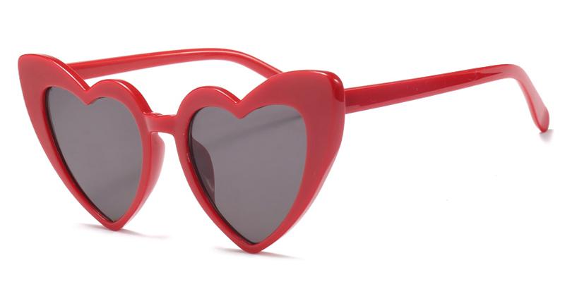 Cat Eye Heart Shape Sun Glasses for Women - Exinoz