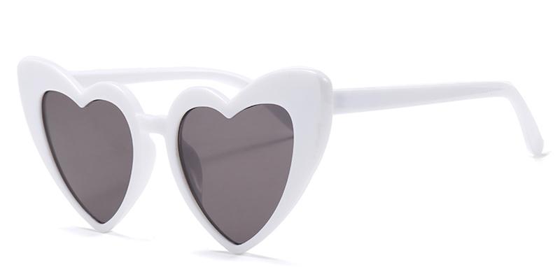 Cat Eye Heart Shape Sun Glasses for Women - Exinoz