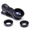 Phone Lens kit Universal 2 in 1 Wide & Macro Angle Lens for Smartphones - Exinoz
