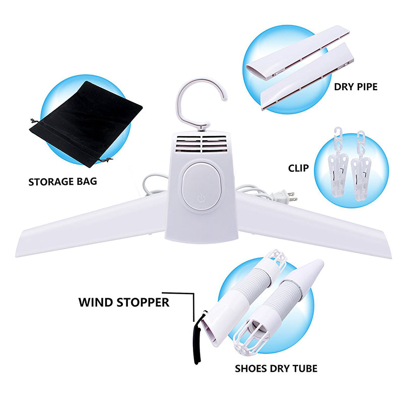 Portable Clothes Drying Hanger - Exinoz