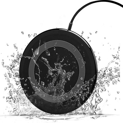 10W Wireless Charger Charging Pad for Samsung Galaxy S9, S8, S7, Note 8, 9, iPhone X, 8, Plus. Waterproof Mini Induction Charger - Exinoz