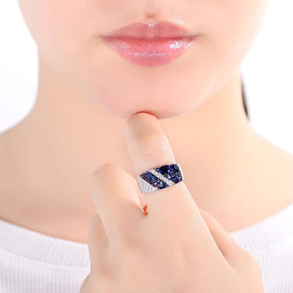 Sterling Silver Cubic Zirconia Ring for Women - Exinoz