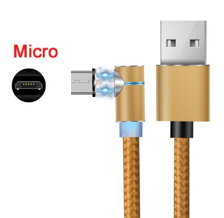 Exinoz 2m Fast Charging Magnetic Cable with LED Indicator - Exinoz