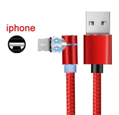 Exinoz 2m Fast Charging Magnetic Cable with LED Indicator - Exinoz