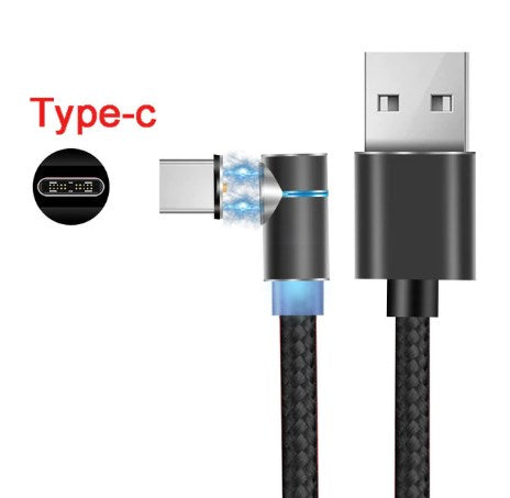Exinoz 2m Fast Charging Magnetic Cable with LED Indicator - Exinoz