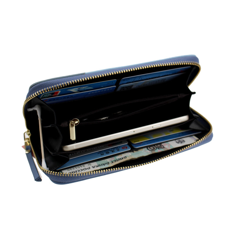 Soft Leather Patchwork Wallet - Exinoz