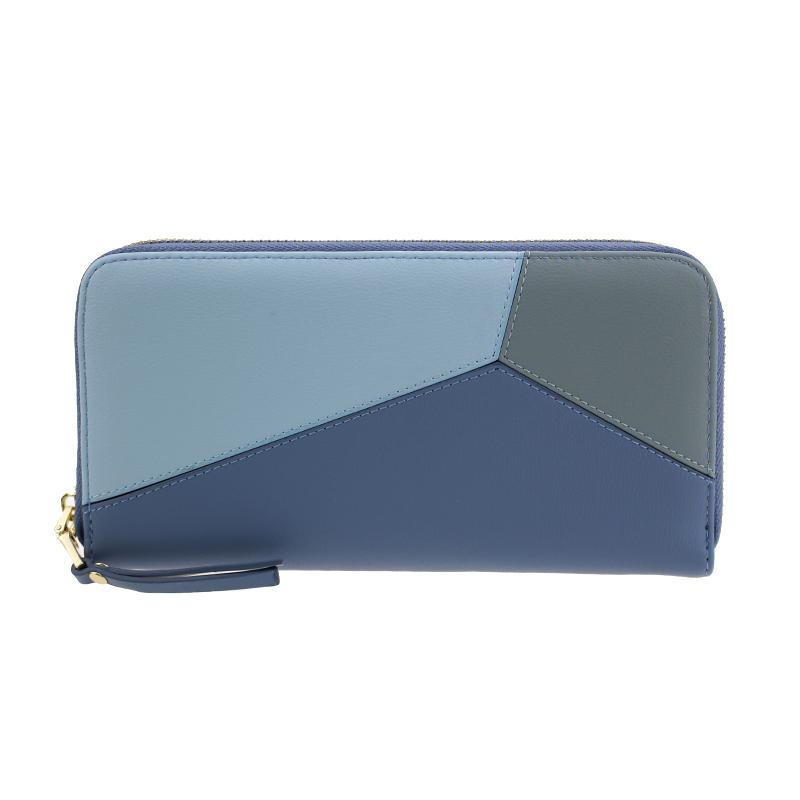 Soft Leather Patchwork Wallet - Exinoz