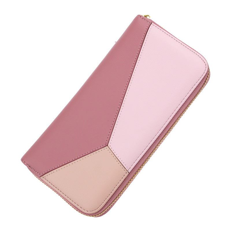 Soft Leather Patchwork Wallet - Exinoz