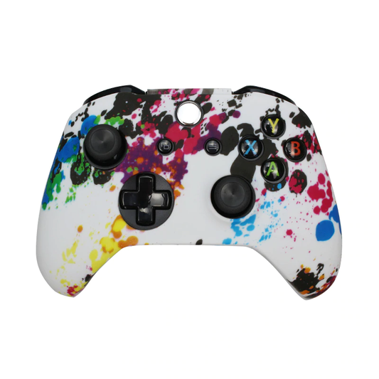 Silicone Case Plus Analog Thumb Grips Set For Xbox One S Controller - Exinoz