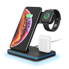 3 in 1 Wireless Charger Station 15W Fast Charging Dock - Exinoz