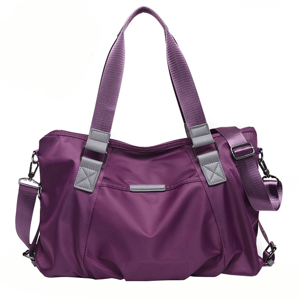 Mabel - Oxford Cloth Shoulder Bag - Exinoz