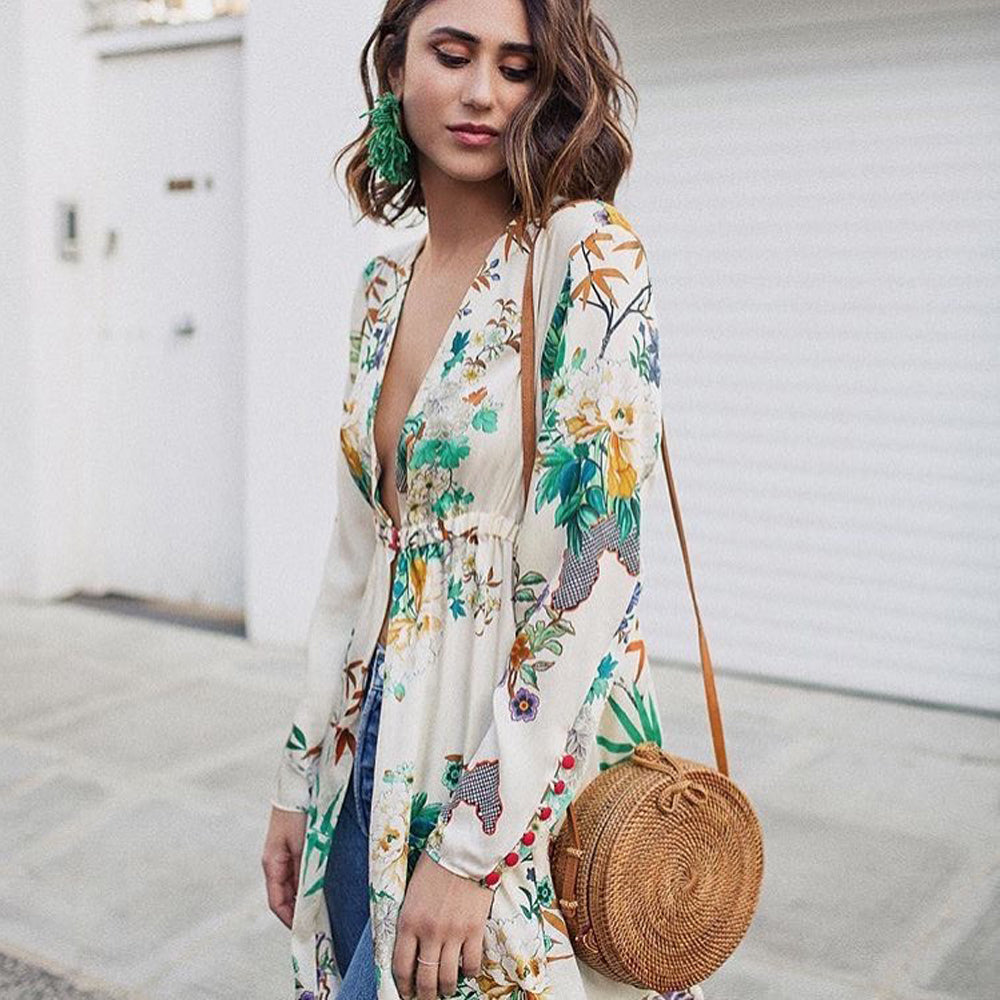 Handwoven Round Rattan Bag - Exinoz