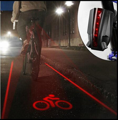Bicycle Rear LED Flashing Lamp - Exinoz