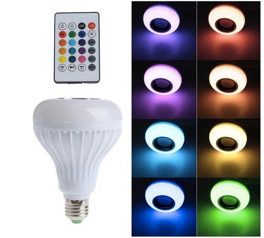 WIRELESS BLUETOOTH LIGHT BULB SPEAKER - Exinoz