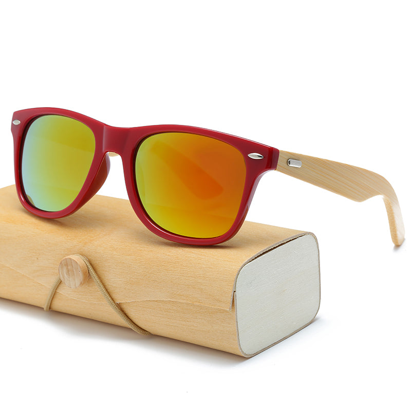 Wood Sunglasses for Men and women with case