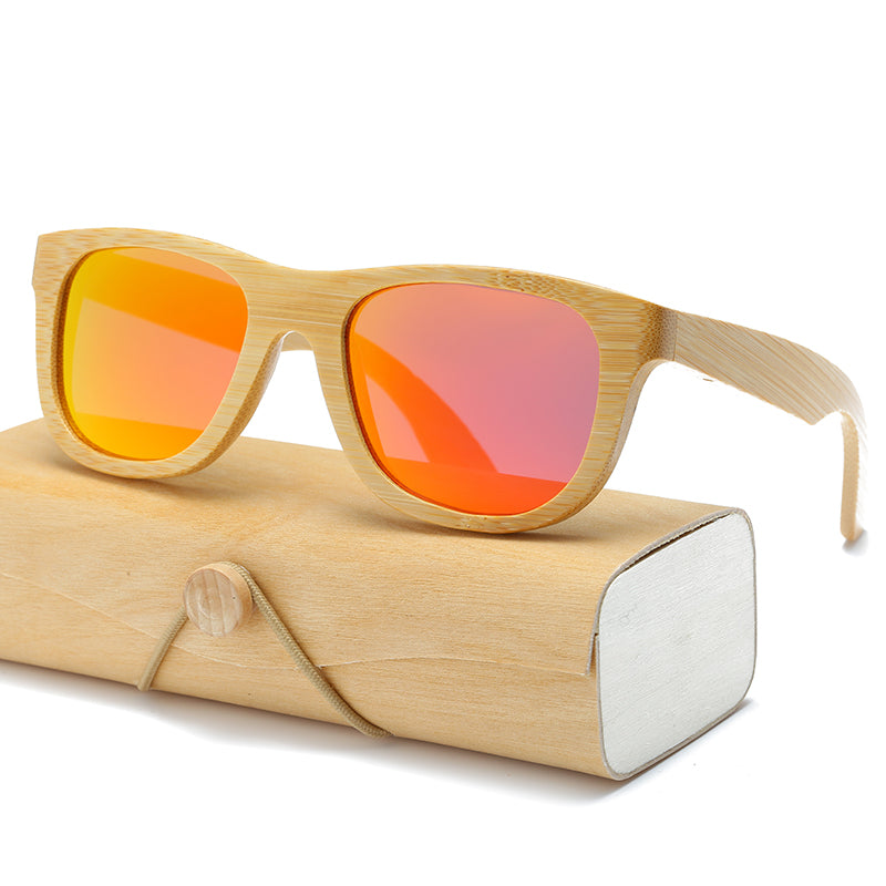 Wood Sunglasses for Men and women with case