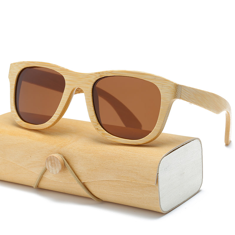 Wood Sunglasses for Men and women with case