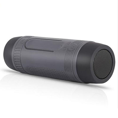 Waterproof Bluetooth Speaker with LED Flashlight - Exinoz