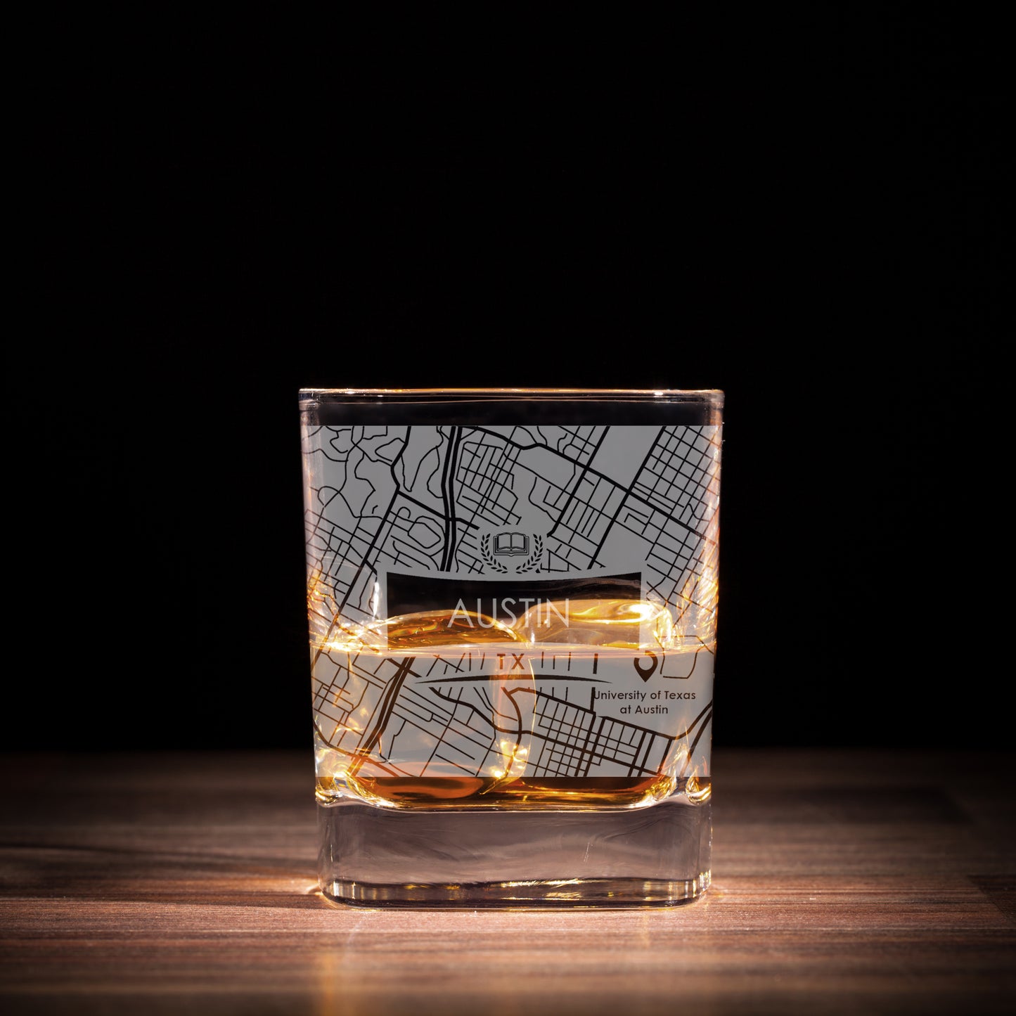 ETCHED CITY MAP GLASSES (Set of Two)