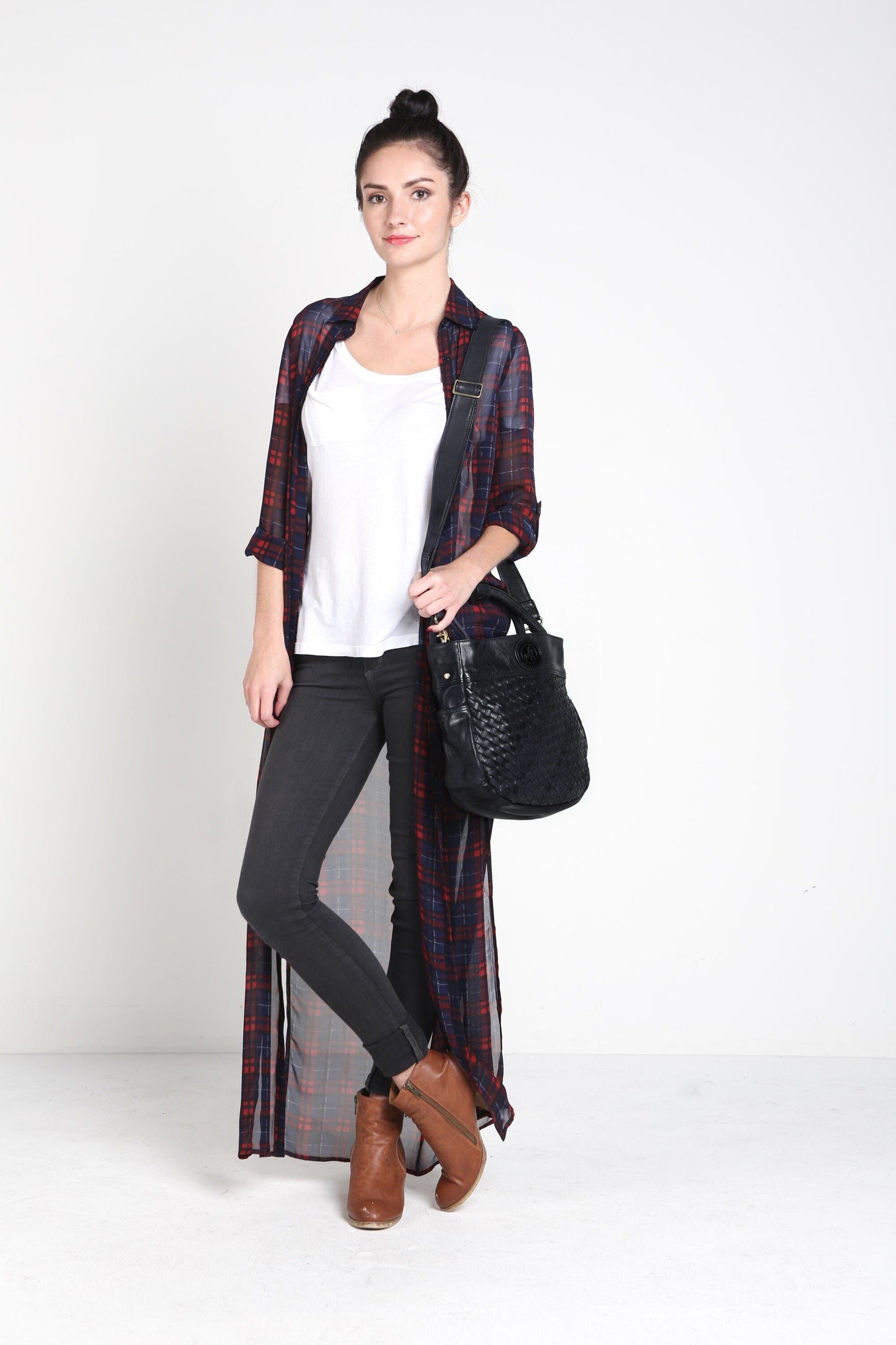 BISHOP BUCKET TOTE / CROSS BODY BAG - Exinoz