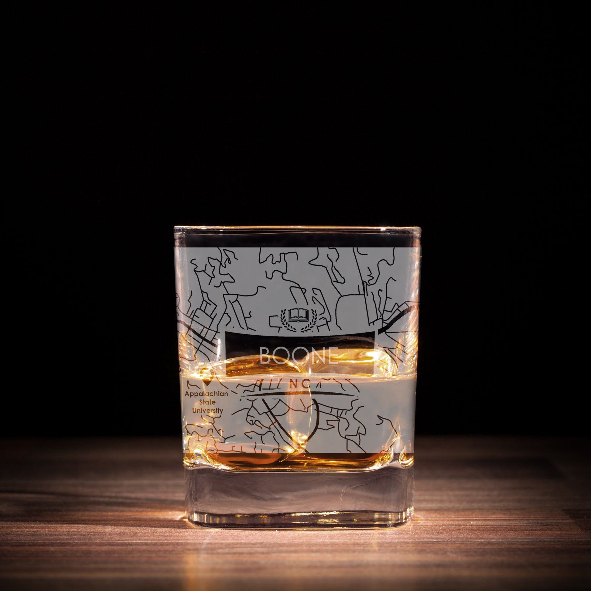 ETCHED CITY MAP GLASSES ( Set of Two ) - Exinoz