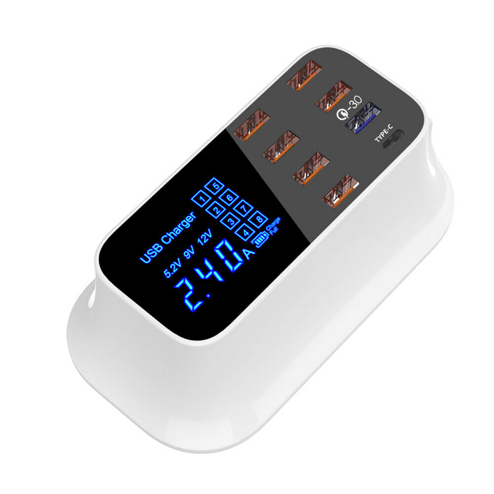 US Fast Charging 8 Port USB HUB (QC 3.0)