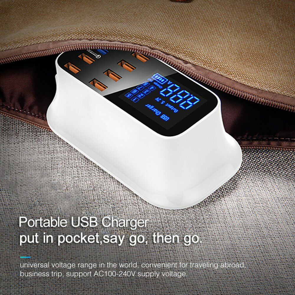 US Fast Charging 8 Port USB HUB (QC 3.0)