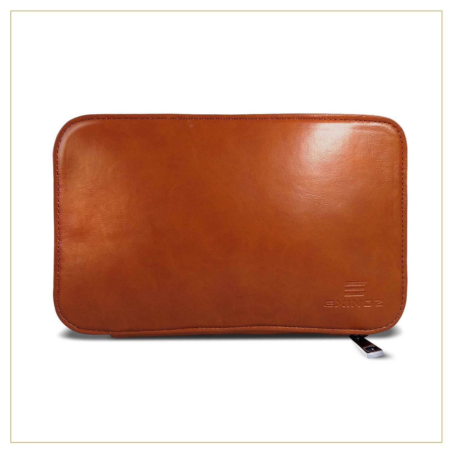 Tech Organizer Kit | Stores and Protects your Devices and Accessories I Perfect Fit & Elegant Design [Brown] - Exinoz