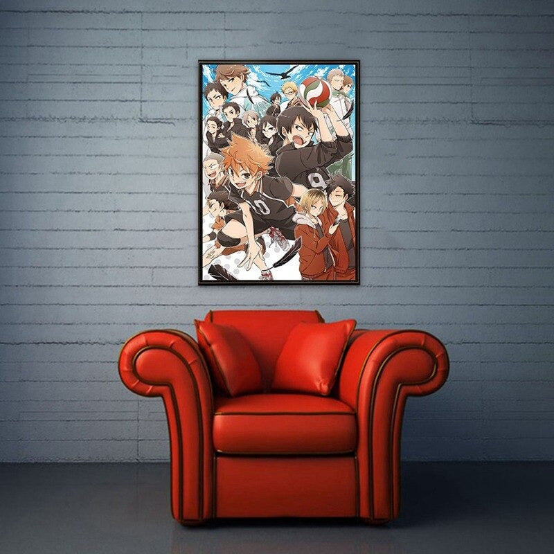 Haikyuu Wallpaper Poster (From the Haikyu!! Series ハイキュー!!)