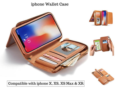 iPhone X/XR/XS/XS Max Case Wallet - Exinoz