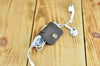 Leather Headphones Holder, Cable Organiser - Exinoz