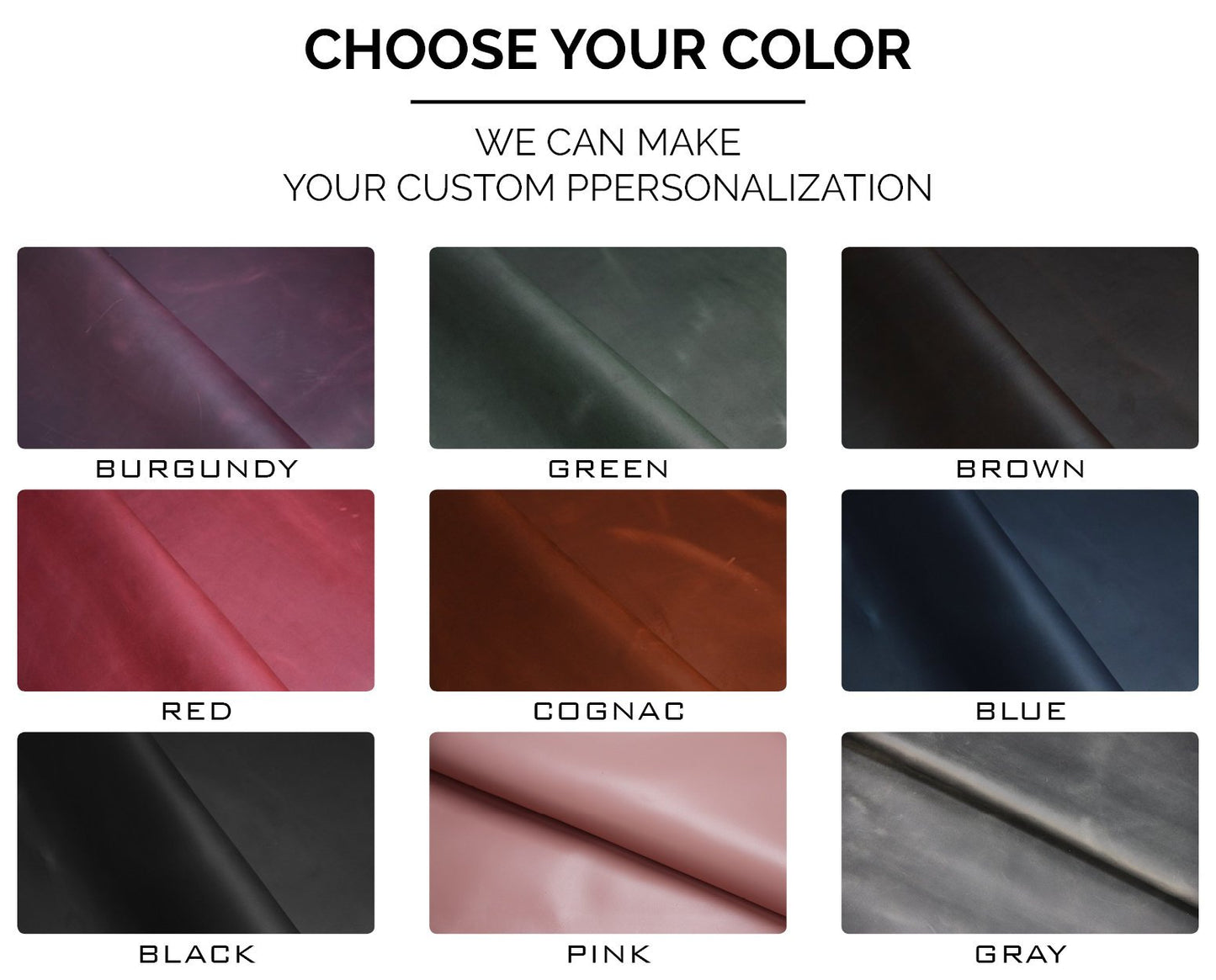 Personalized Leather Portfolio Folder - Exinoz