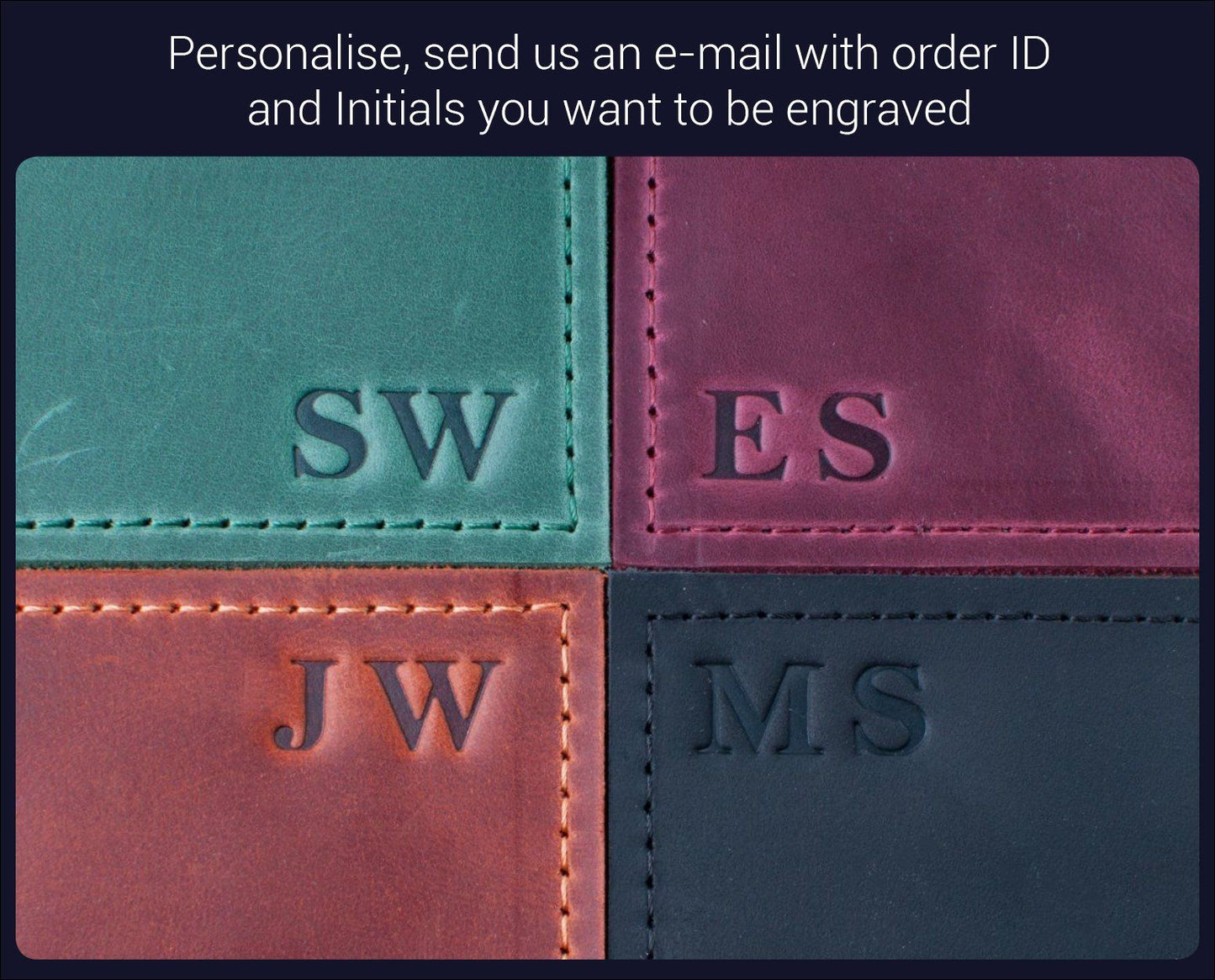 Customisable Handmade Genuine Leather Toiletry Bag - Exinoz