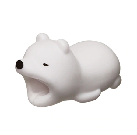 Cute Animal Bite Cable Winder Organizer Protector - Exinoz