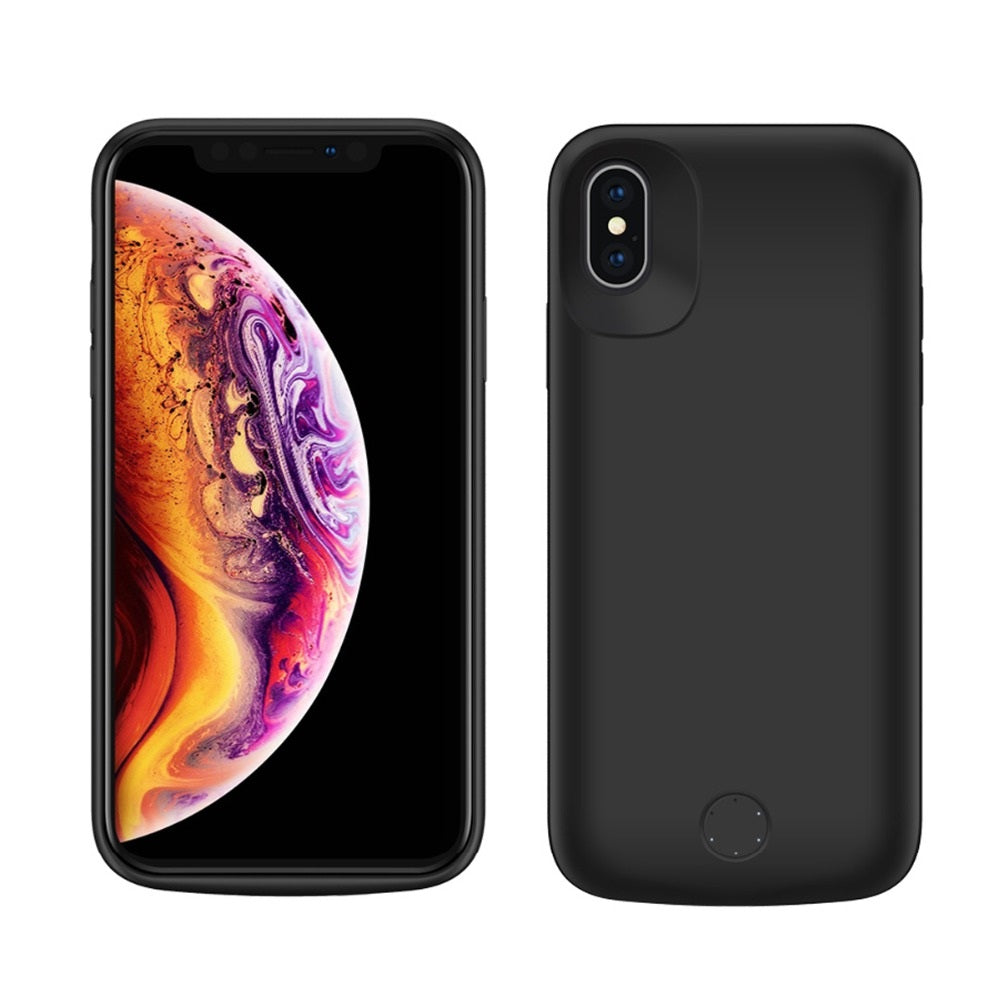 Portable Battery Phone Case For iPhone XS Max 6000mah - Exinoz