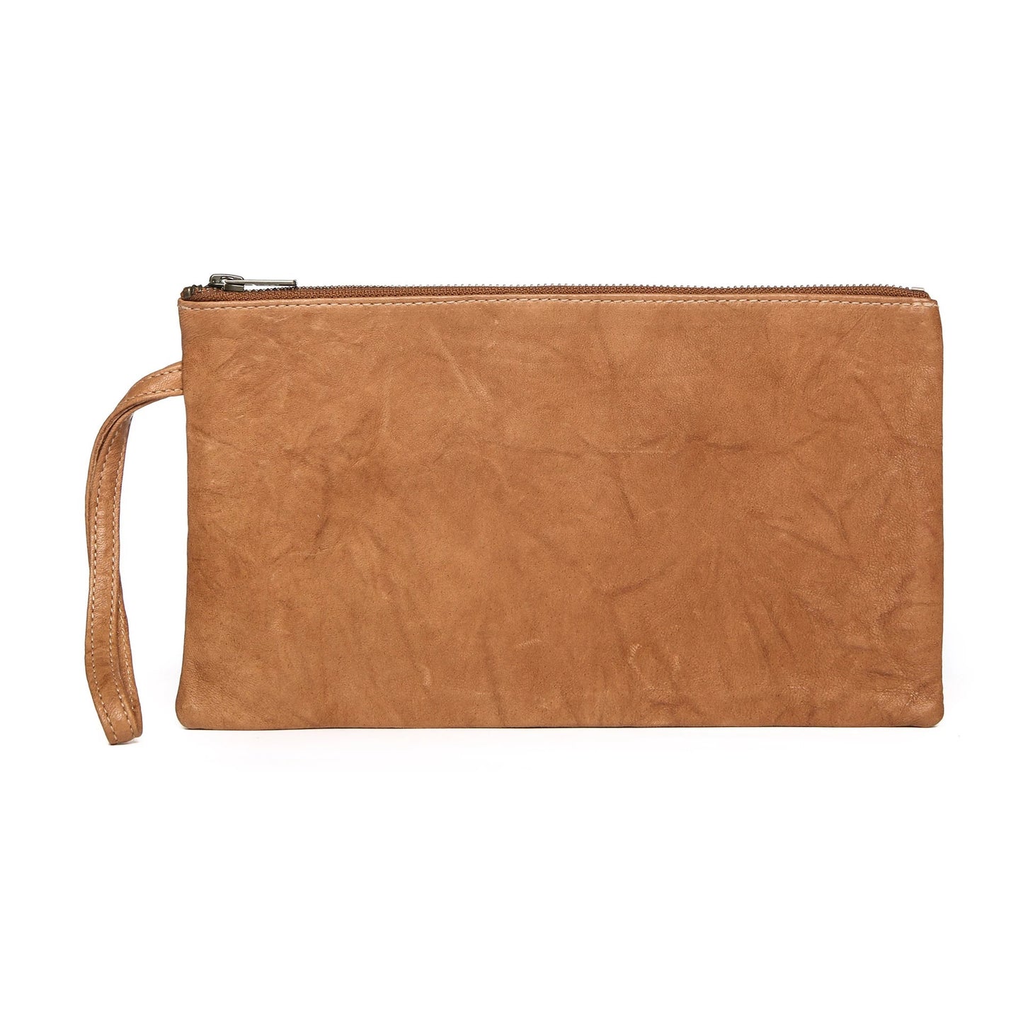 Made in LA - Lamb Leather Clutch Purse - Exinoz